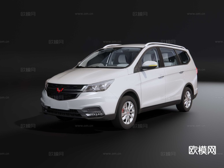 五菱宏光cortez 汽车 轿车su模型下载(渲染图6)