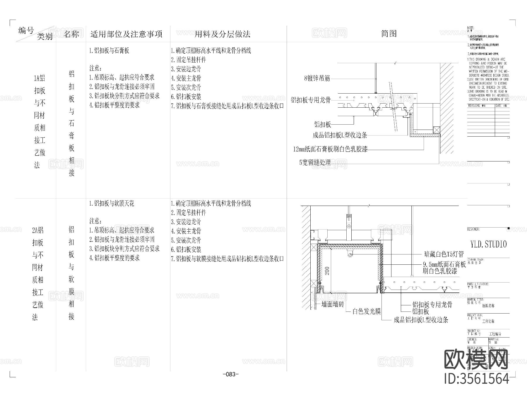 顶面cad大样图下载（渲染图5）