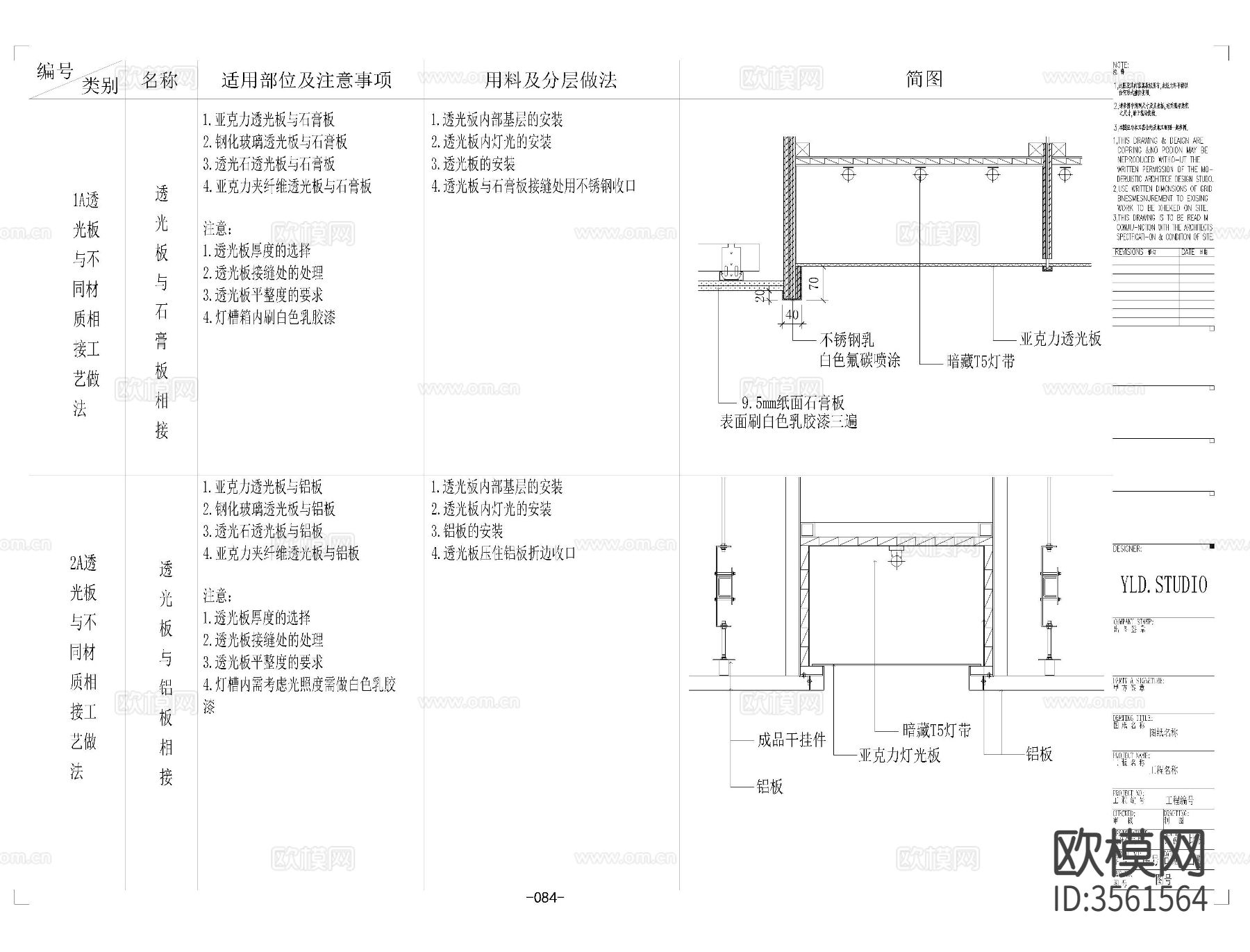 顶面cad大样图下载（渲染图4）