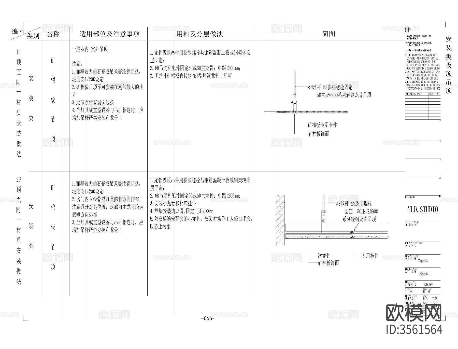 顶面cad大样图下载（渲染图1）