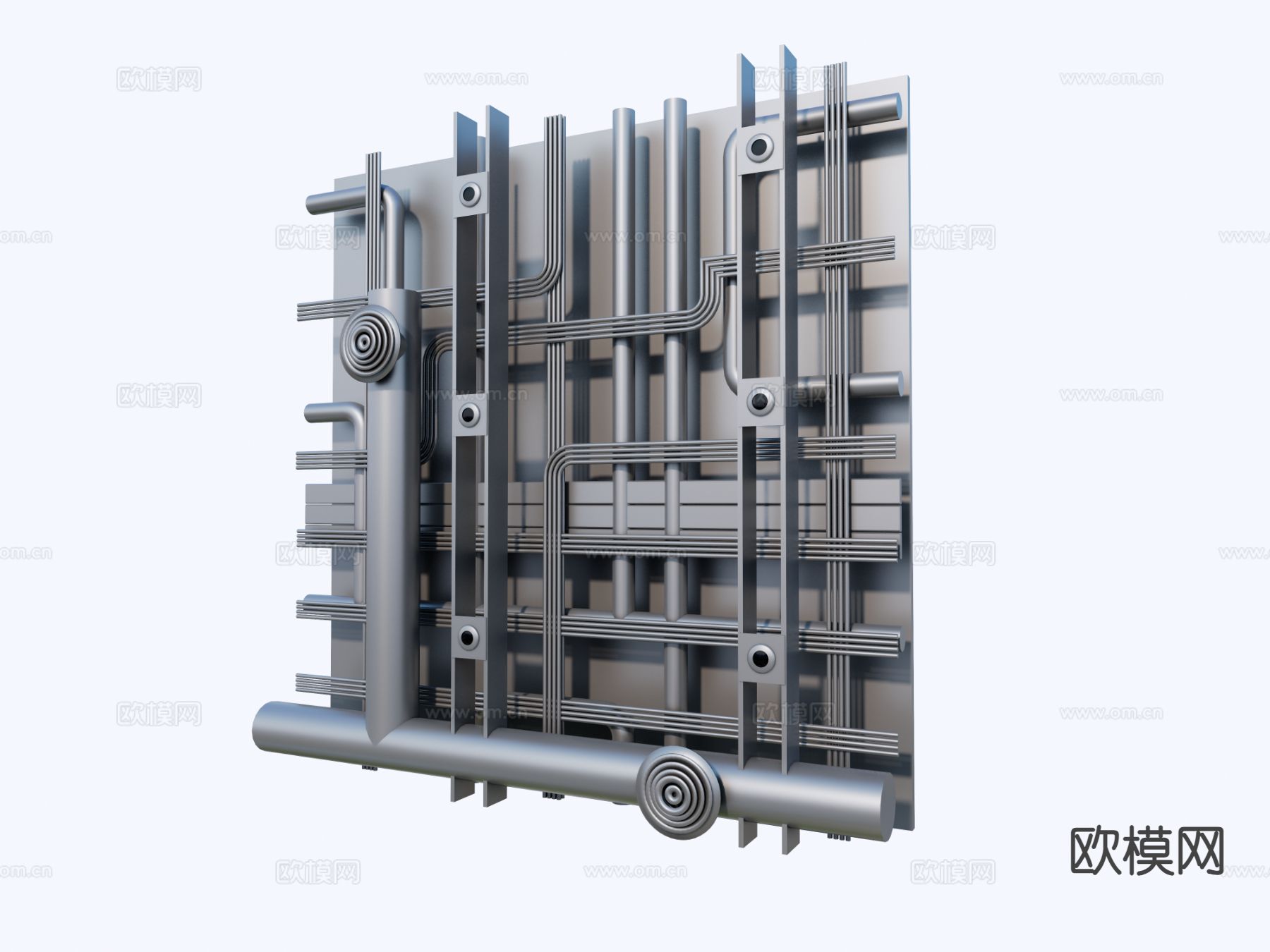 工业吊顶天花 工装吊顶3d模型