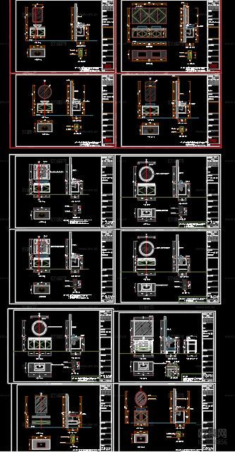 台盆面盆CAD图库下载（渲染图2）