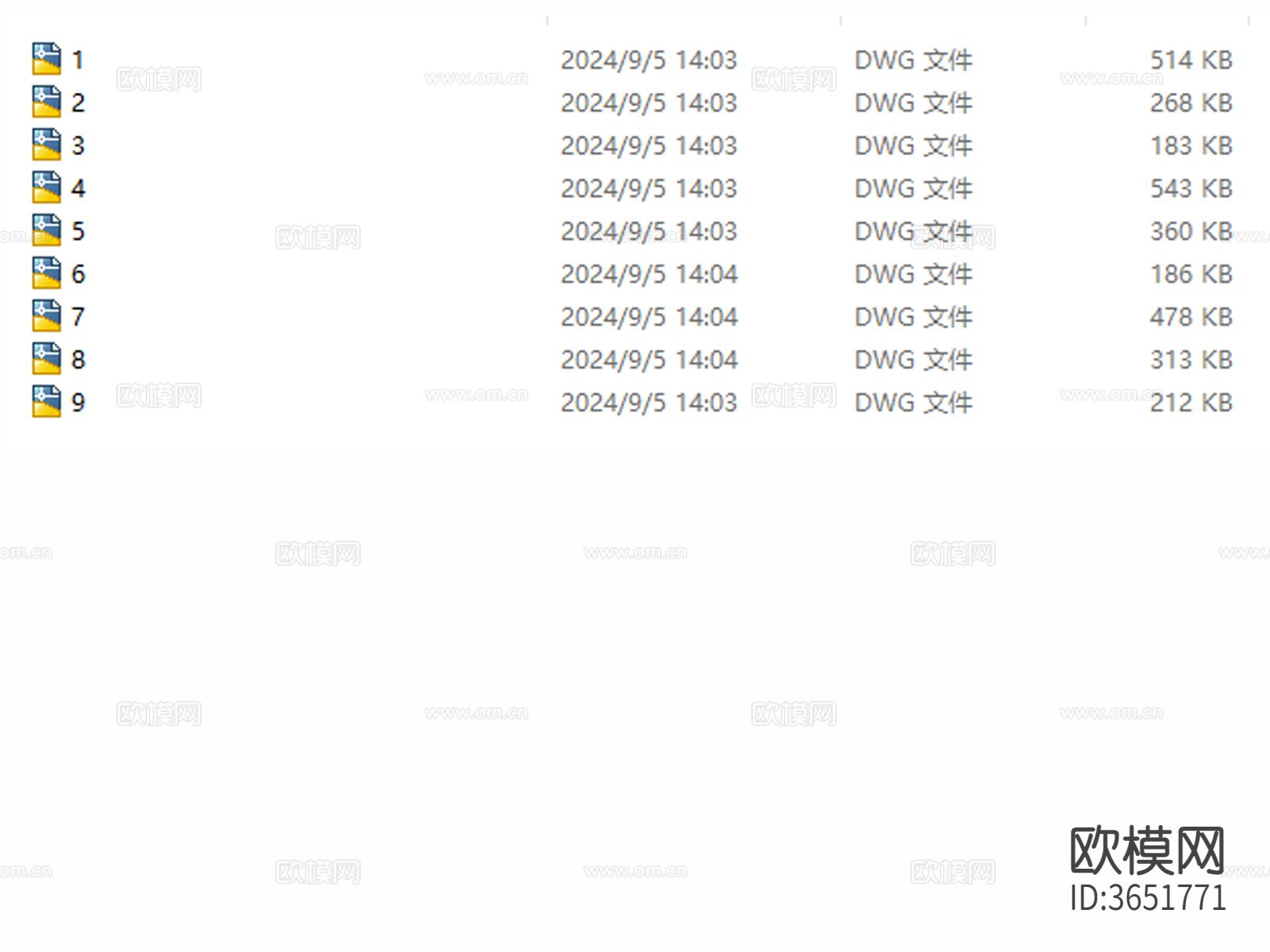 酒柜CAD平面图下载（渲染图8）