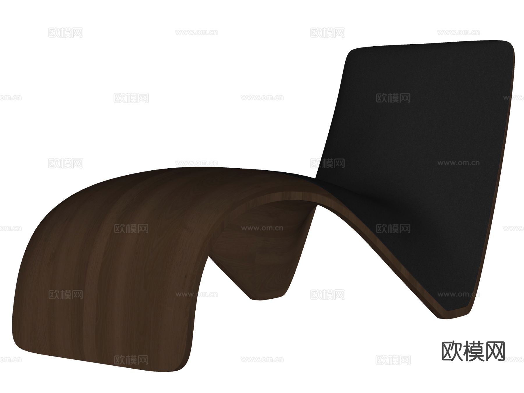 Essesi 异形椅子 休闲椅su模型下载（渲染图1）