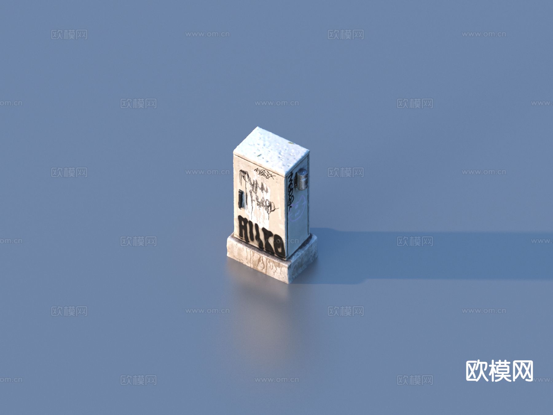 配电箱 配电房 配电室3d模型下载（渲染图2）