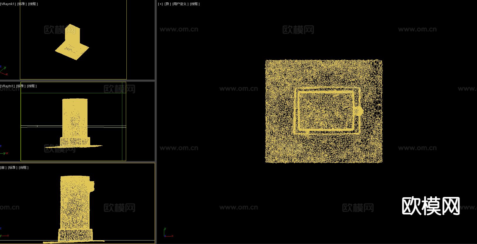 配电箱 配电房 配电室3d模型下载（渲染图3）
