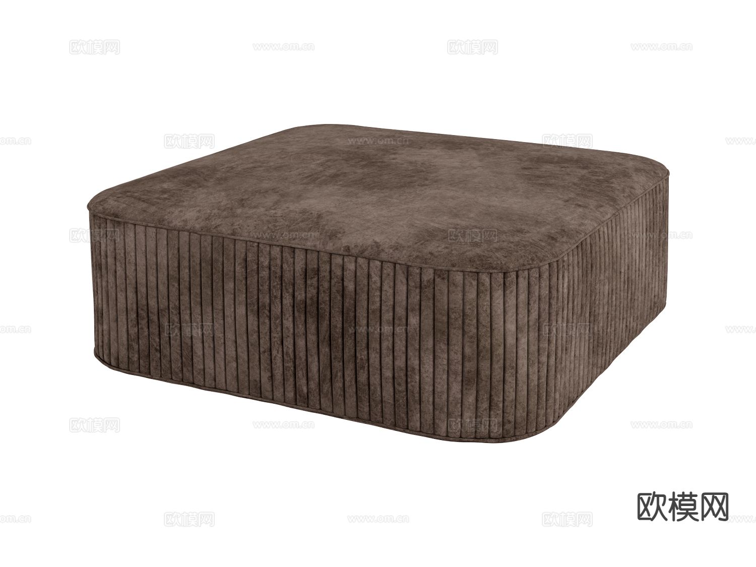 Longhi-Felix Pouf 凳子 沙发凳3d模型下载（渲染图1）