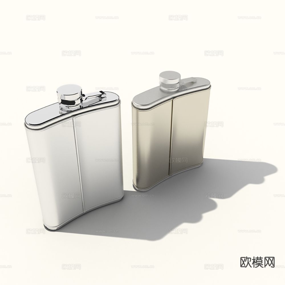 酒壶 酒瓶 酒水su模型下载（渲染图2）