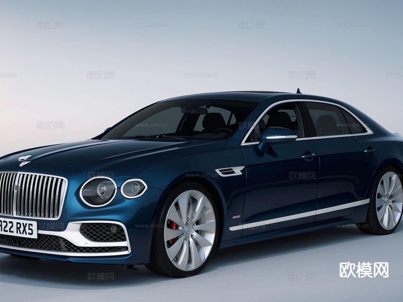 汽车su模型下载（渲染图2）