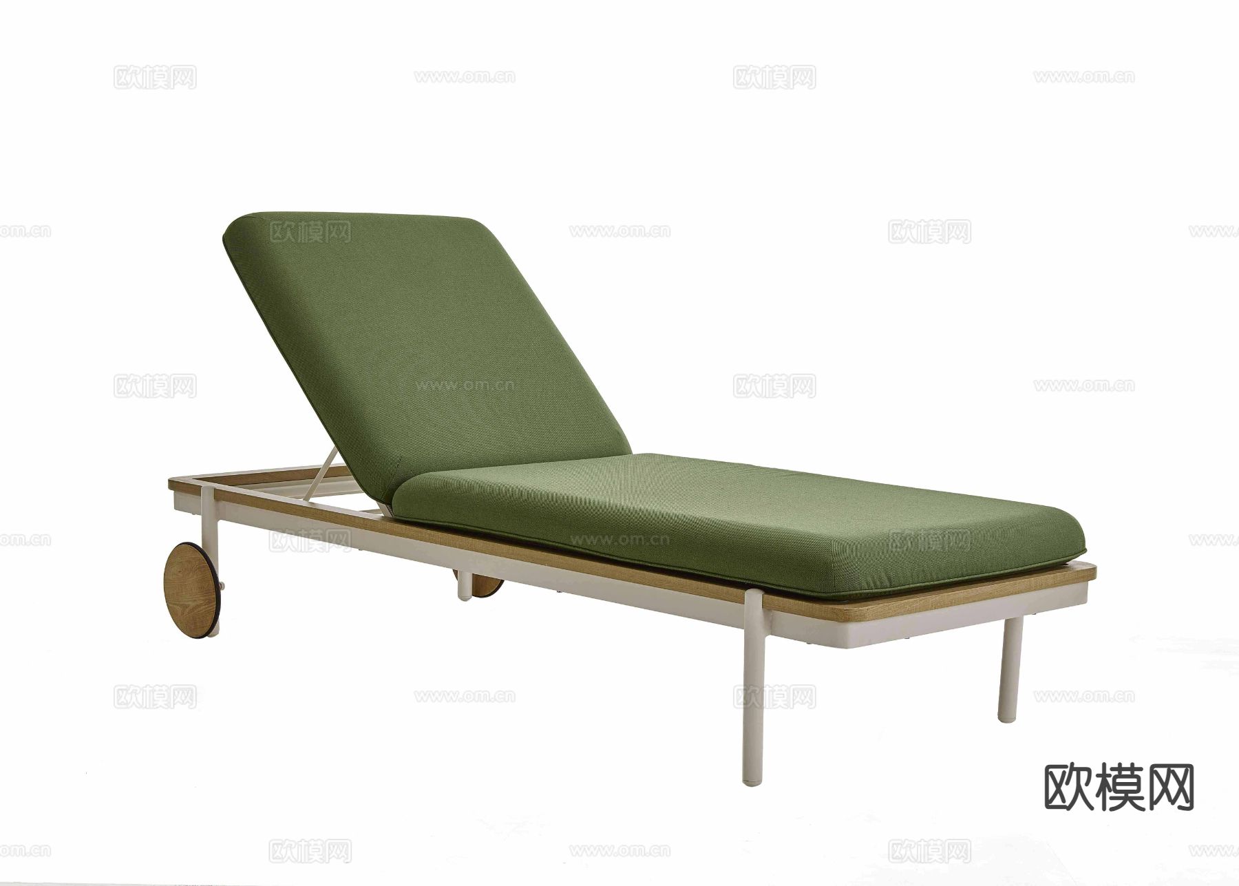 户外躺椅 沙滩躺椅 折叠躺椅su模型下载（渲染图2）