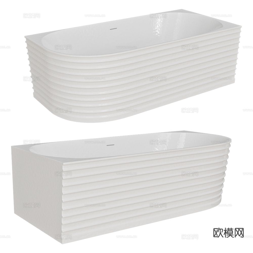 ABBER 浴缸3d模型下载