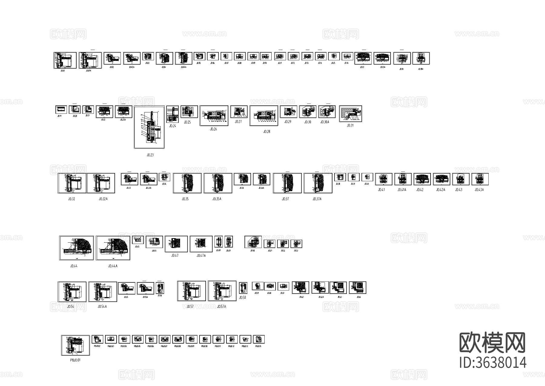 单元幕墙cad节点图下载（渲染图6）