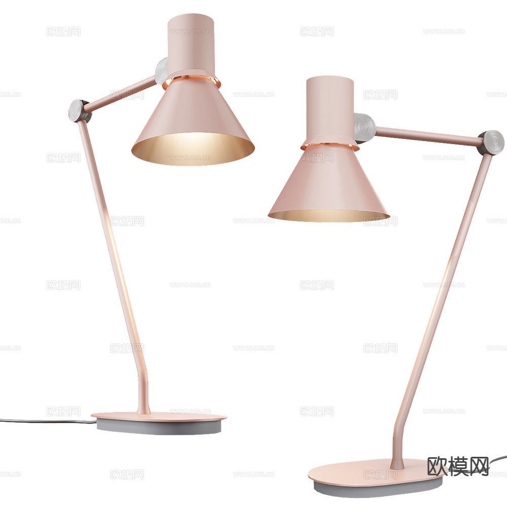 Anglepoise 极简台灯 阅读台灯3d模型