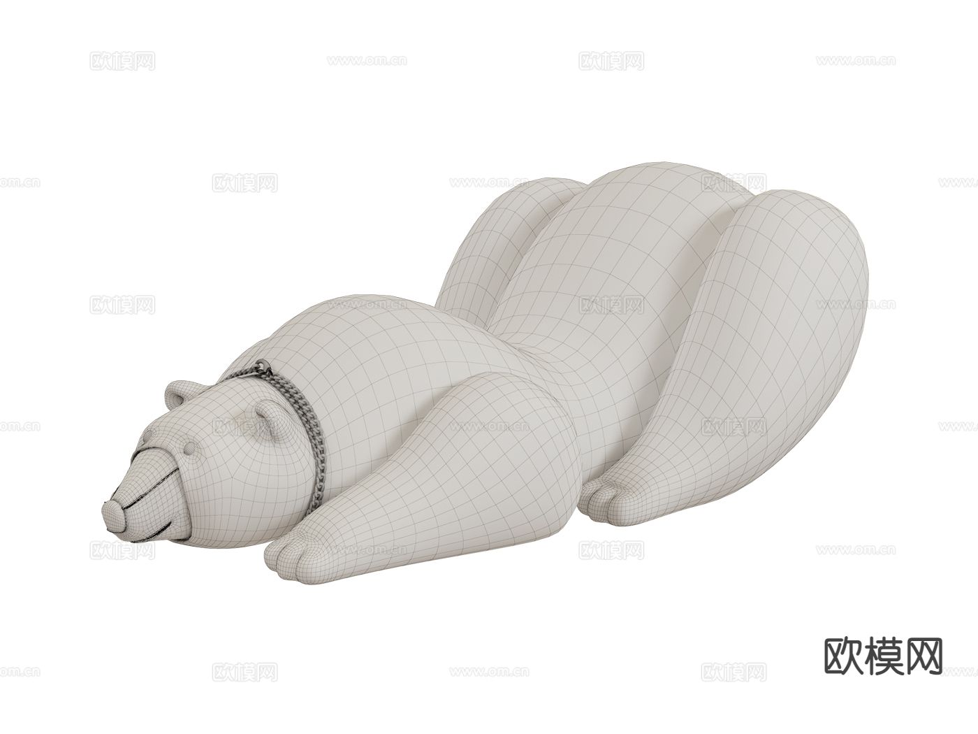 visionnaire 北极熊沙发 休闲沙发3d模型下载（渲染图2）