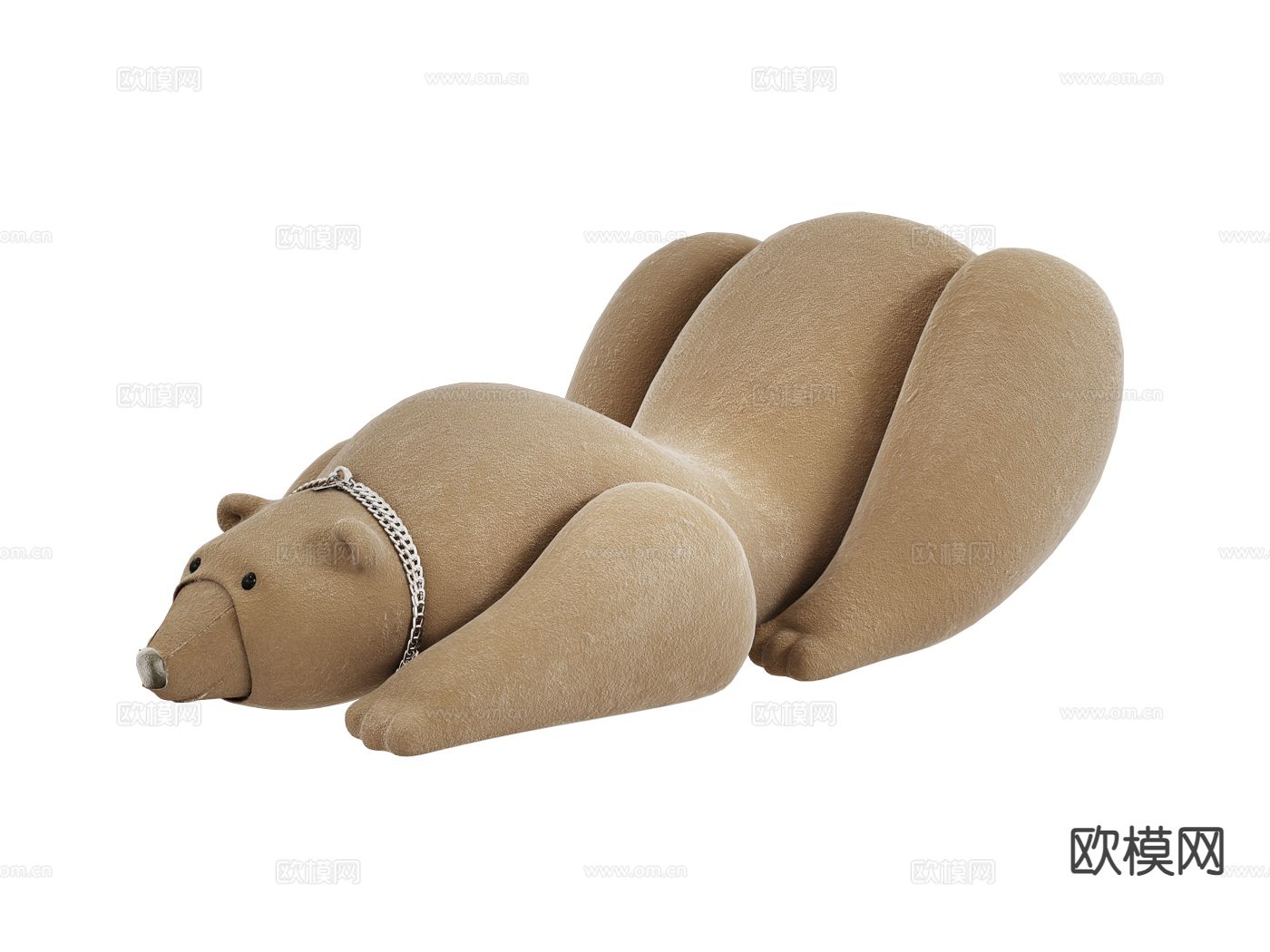 visionnaire 北极熊沙发 休闲沙发3d模型下载（渲染图1）