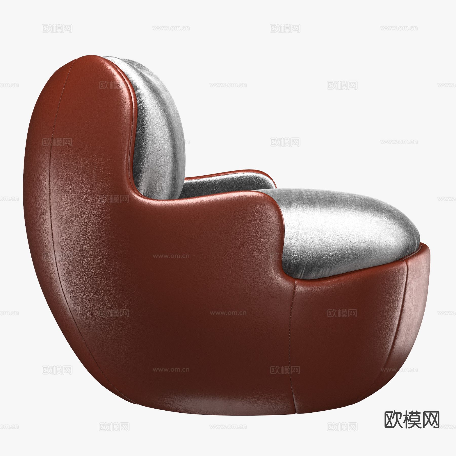 Armchair Ball 单人沙发 靠背沙发3d模型