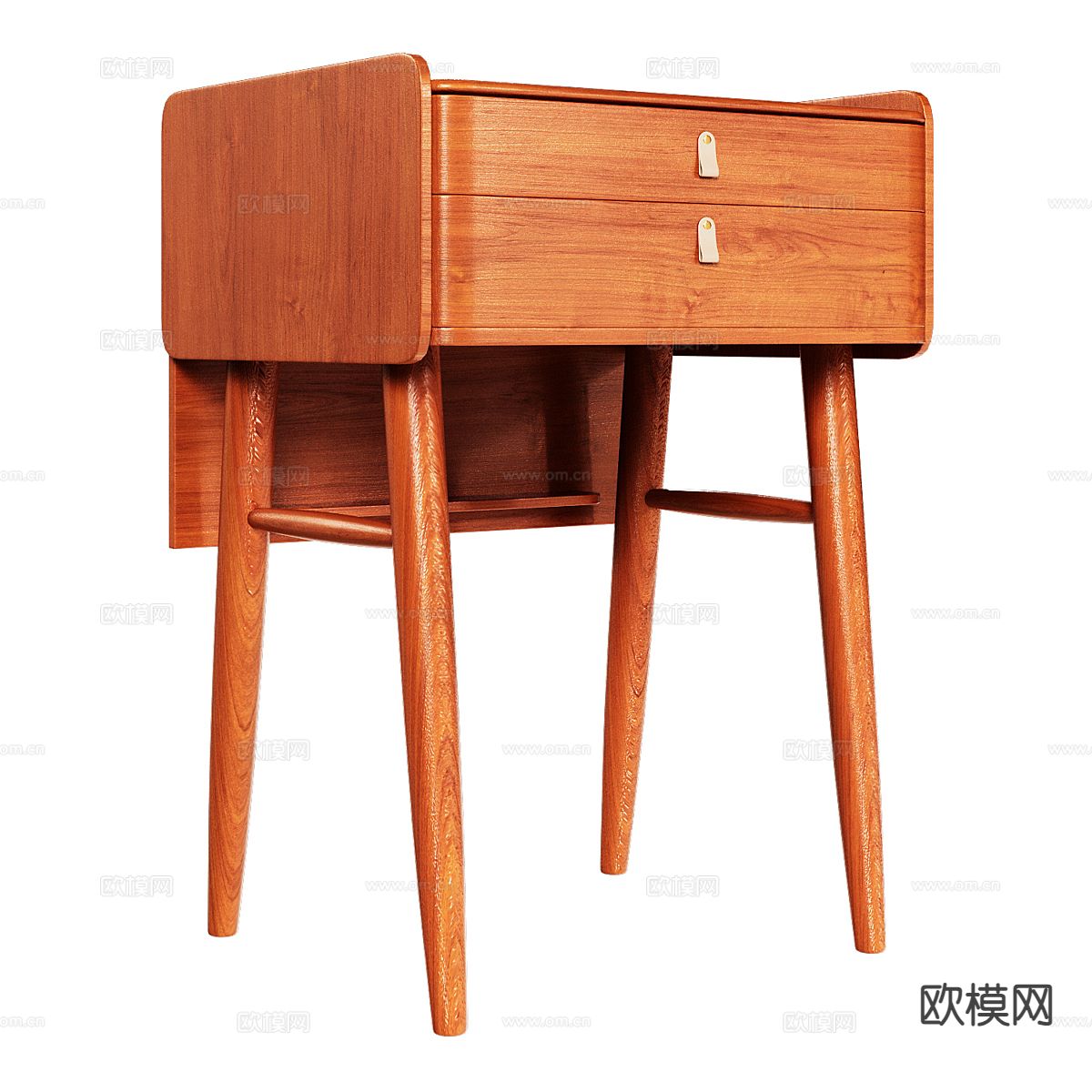 北欧床头柜3d模型下载