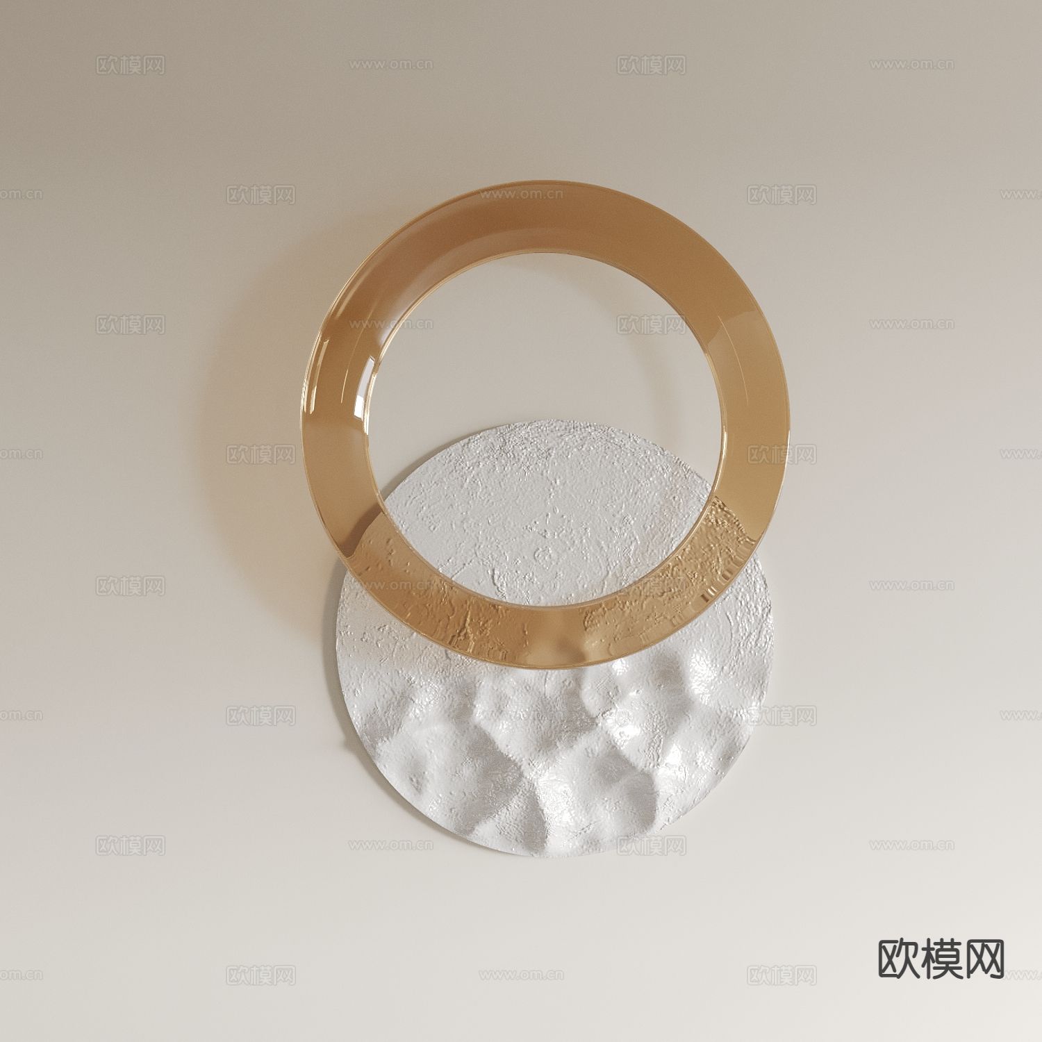 现代墙饰 挂饰 艺术品3d模型