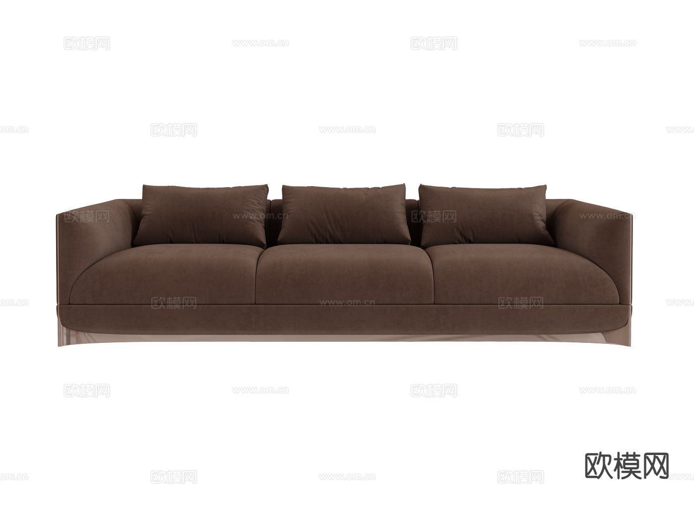 visionnaire 三人沙发3d模型下载（渲染图1）