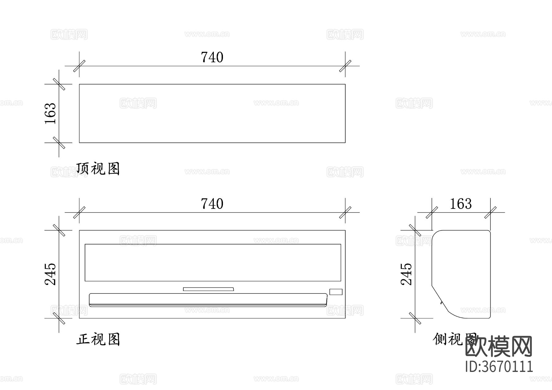 LG挂机空调 室内空调 挂壁式空调 LG 冷暖空调 节能空cad大样图下载