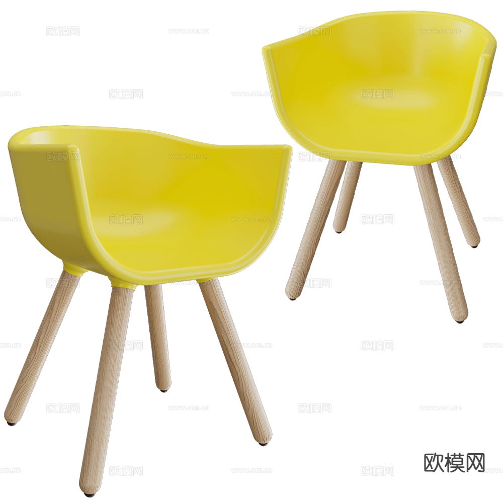 Chairs & More 椅子 餐椅3d模型