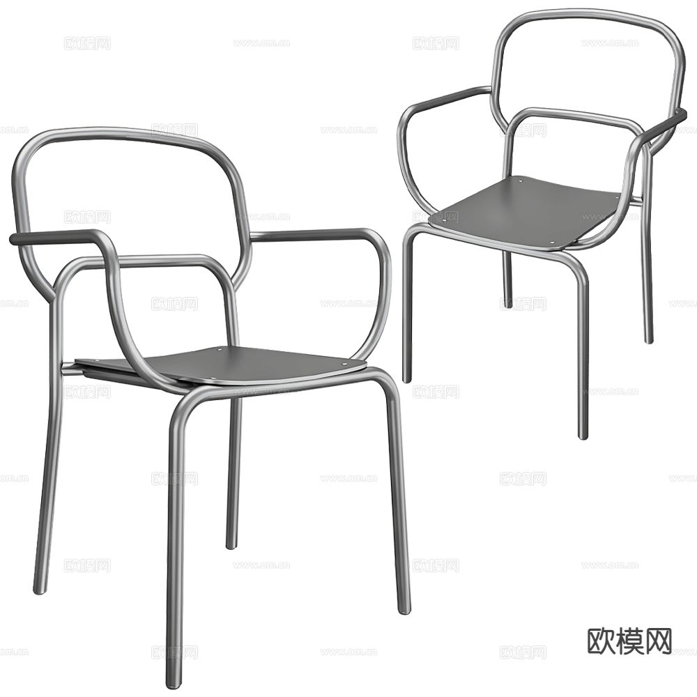 Chairs & More 椅子 餐椅 休闲椅3d模型