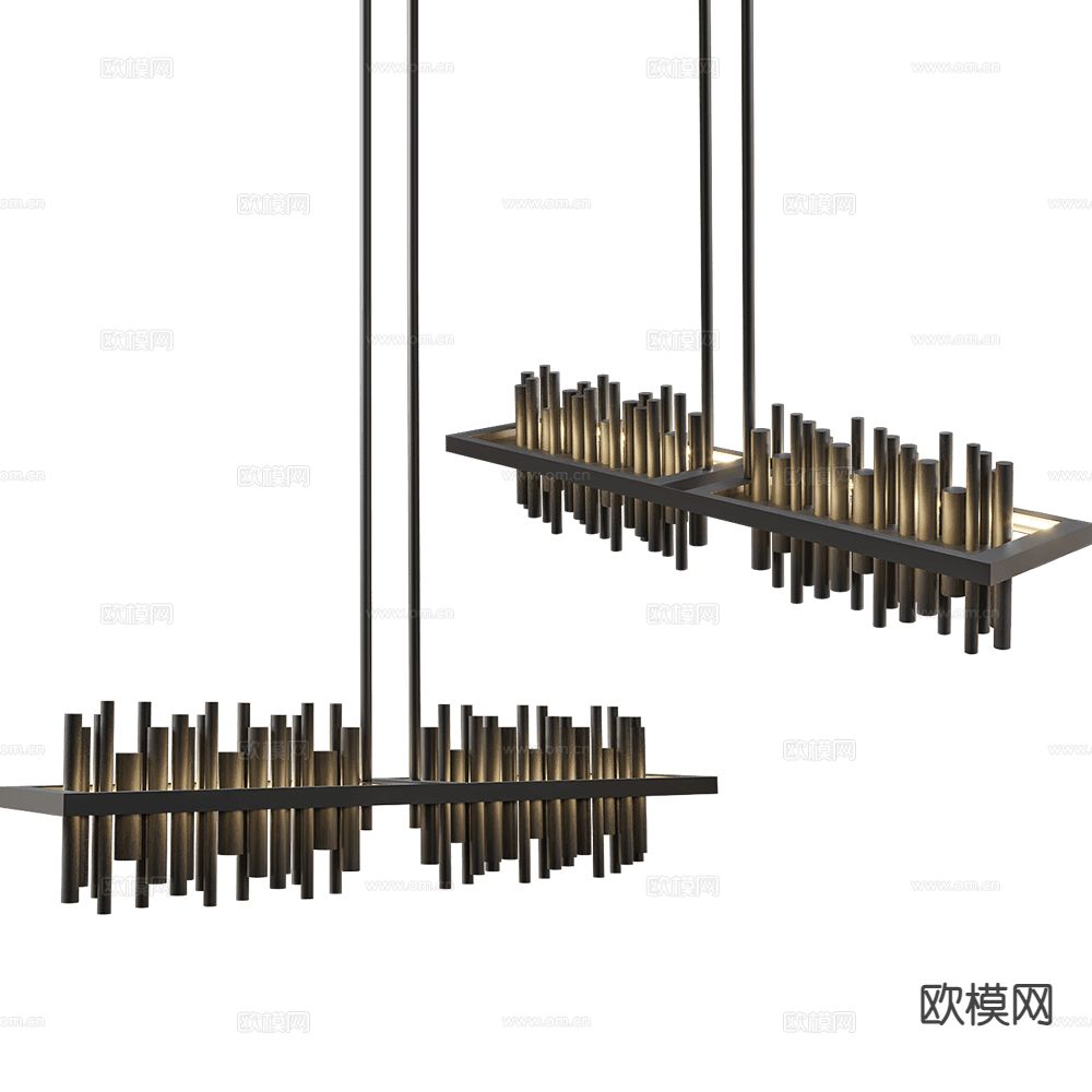 GLODE 餐厅吊灯3d模型