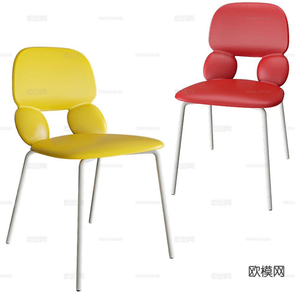 Chairs & More 椅子 餐椅3d模型