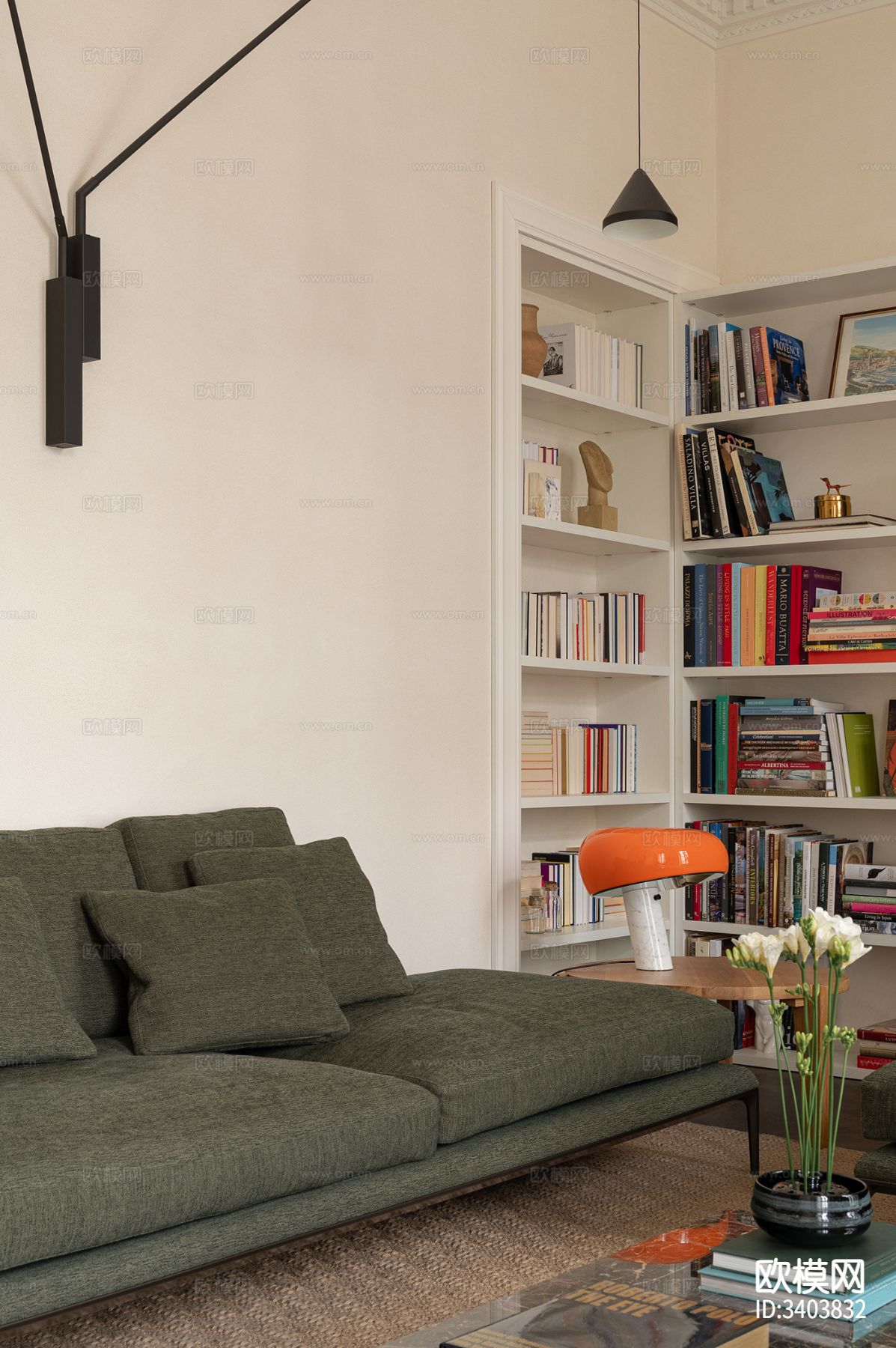 法式混搭风公寓装修效果图下载（渲染图16）