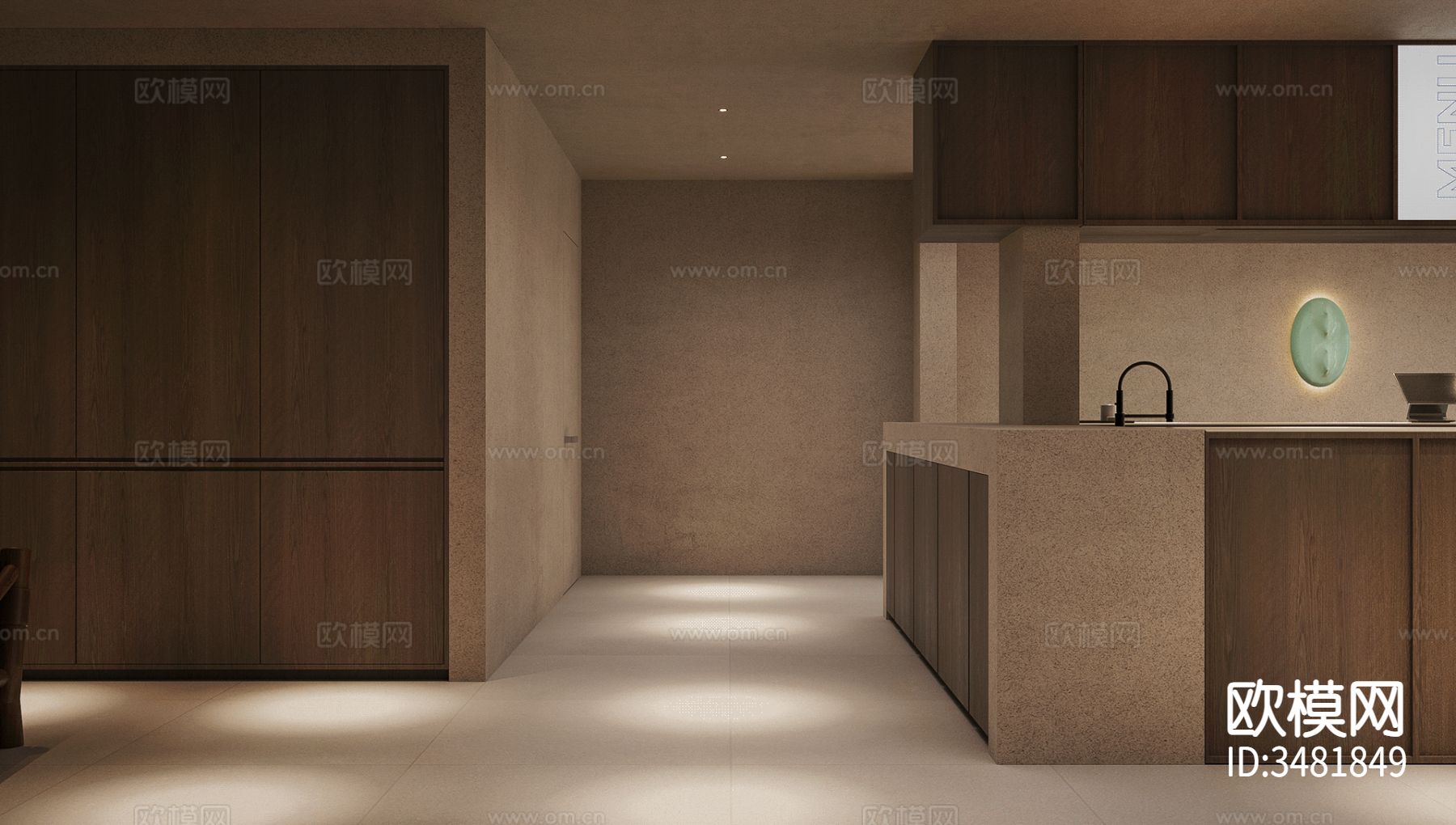 咖啡厅装修效果图下载（渲染图7）