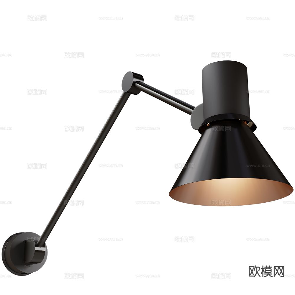 Anglepoise 摇臂壁灯 阅读灯3d模型