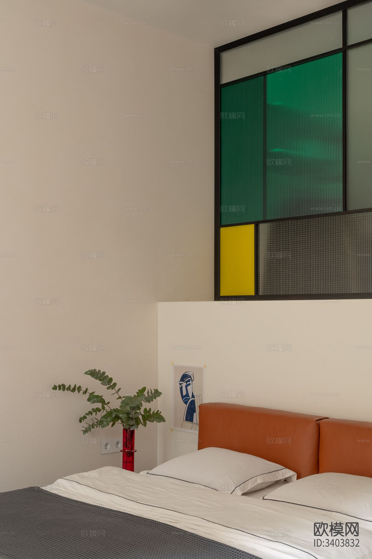 法式混搭风公寓装修效果图下载（渲染图10）