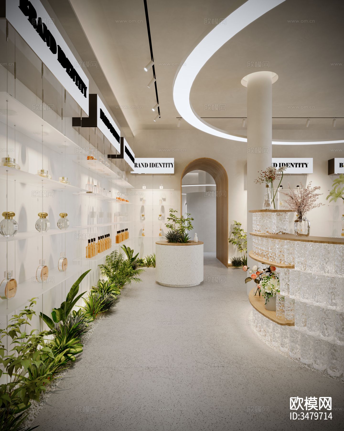 猫咪咖馆厅装修效果图下载（渲染图2）