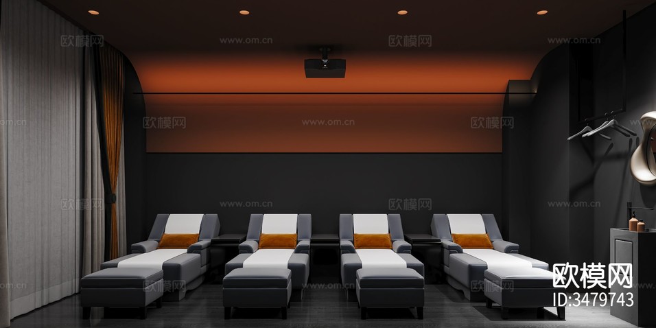 養(yǎng)身會(huì)所裝修效果圖下載(渲染圖4)