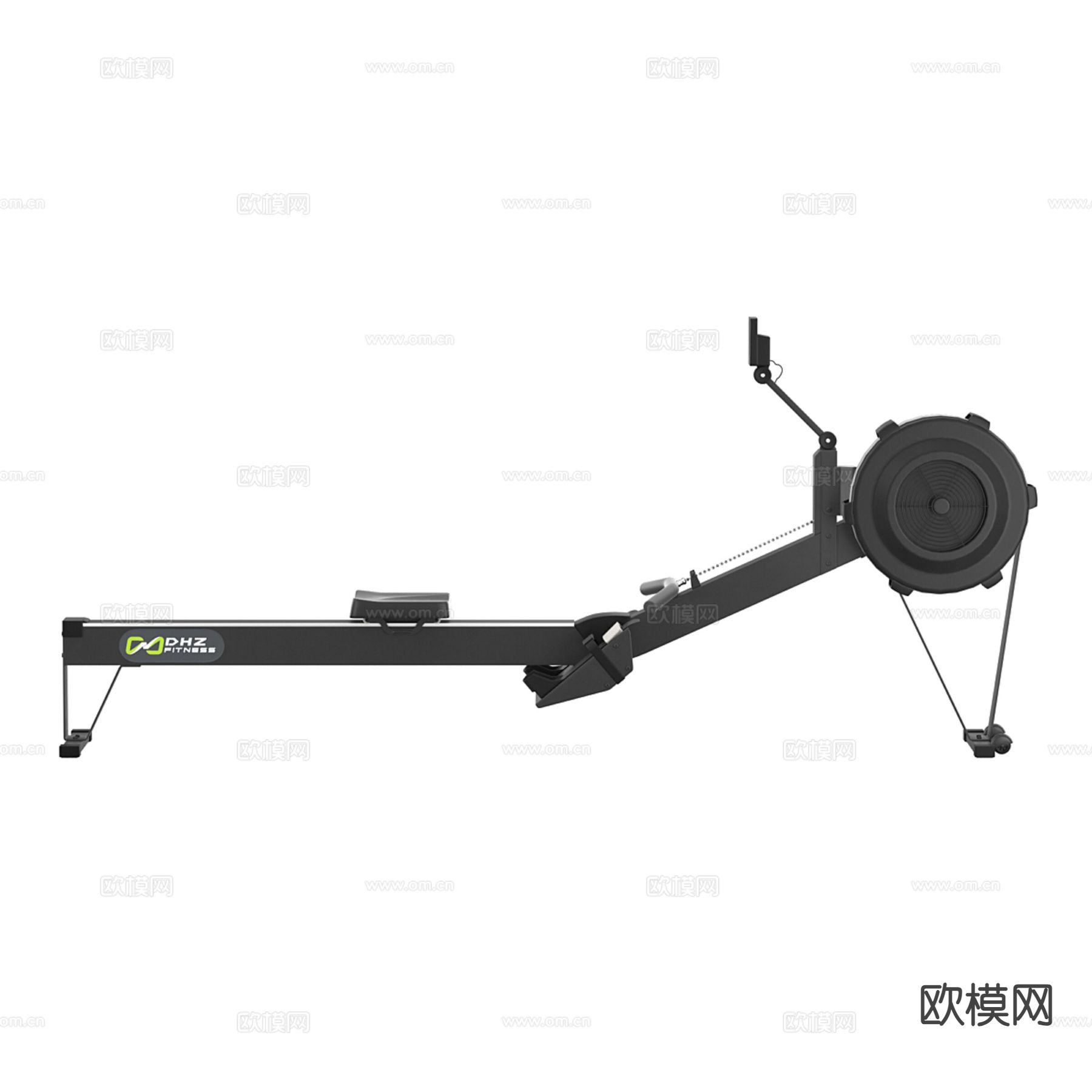 拉力机 健身设备3d模型下载