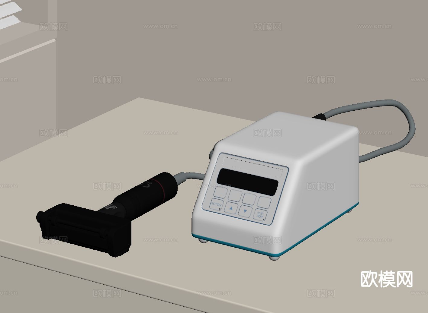 医疗器材 植皮器动刀su模型下载（渲染图1）