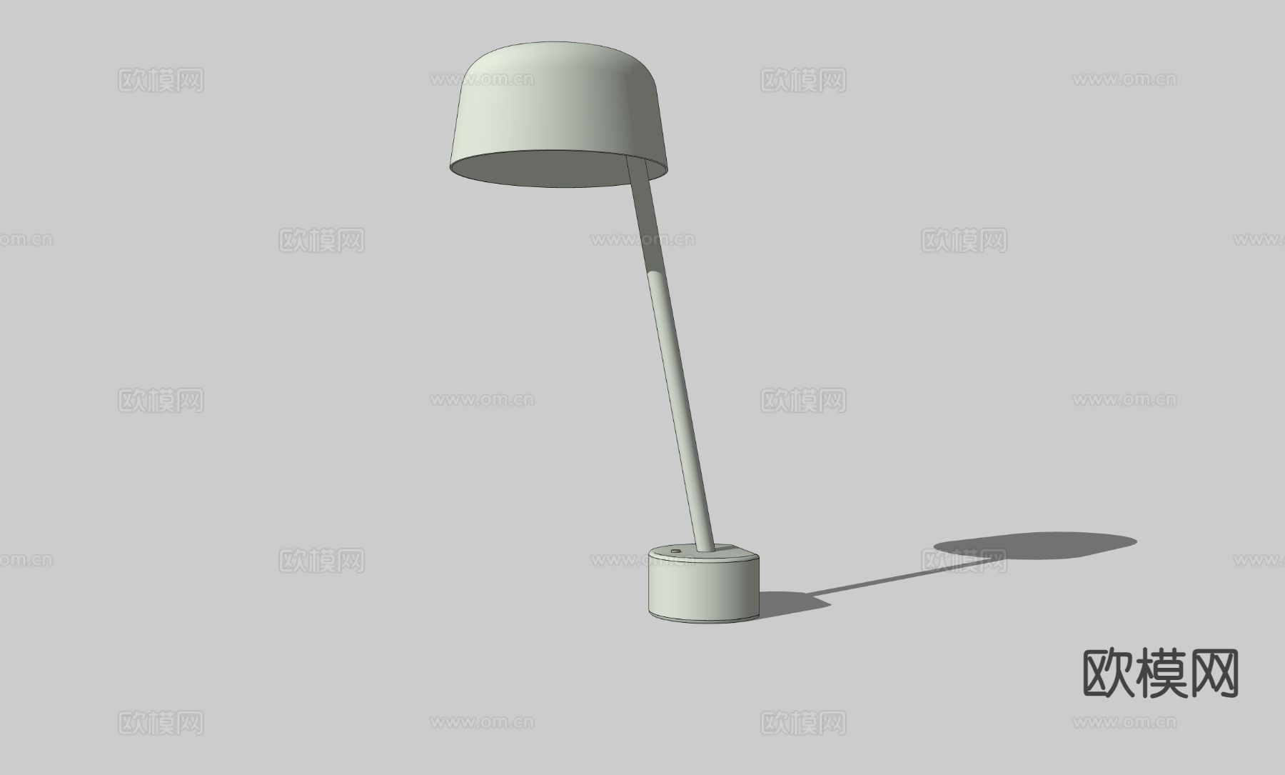 Muuto Lean 北欧壁灯走廊灯su模型下载（渲染图1）