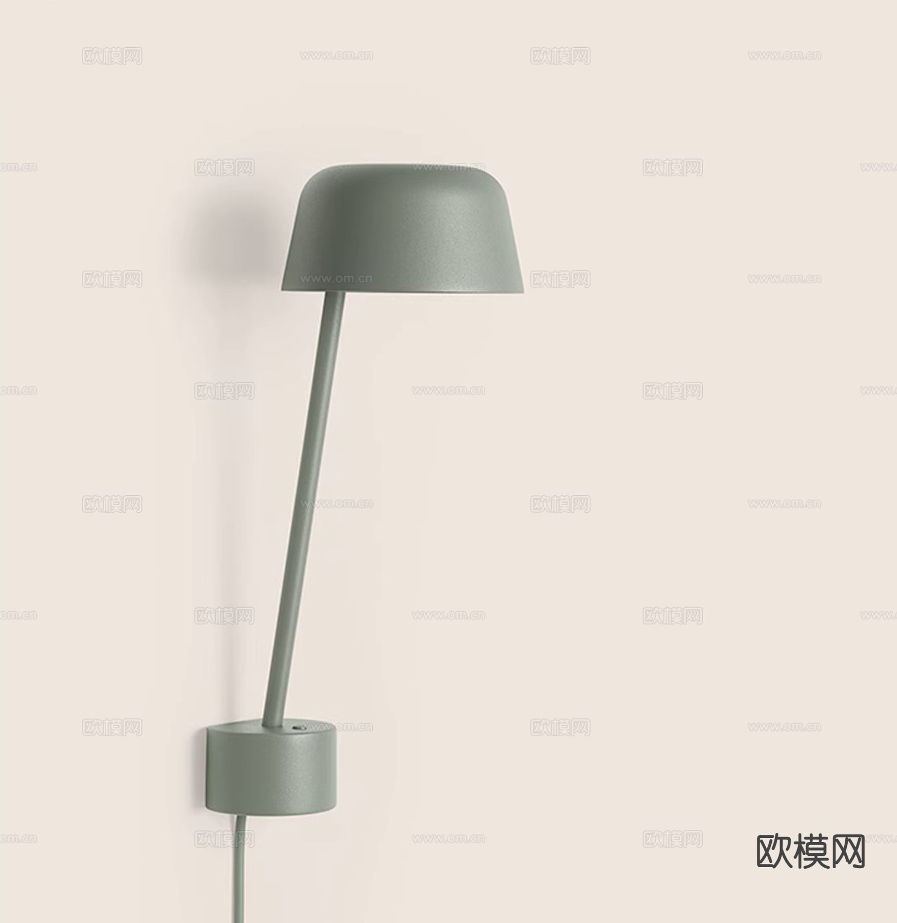 Muuto Lean 北欧壁灯走廊灯su模型下载（渲染图2）