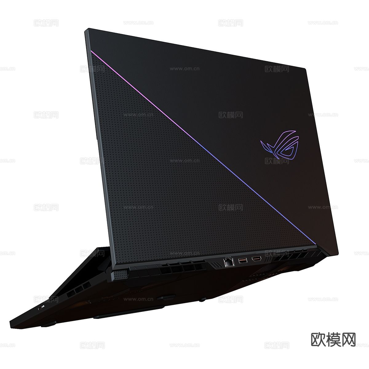 笔记本电脑3d模型下载（渲染图2）