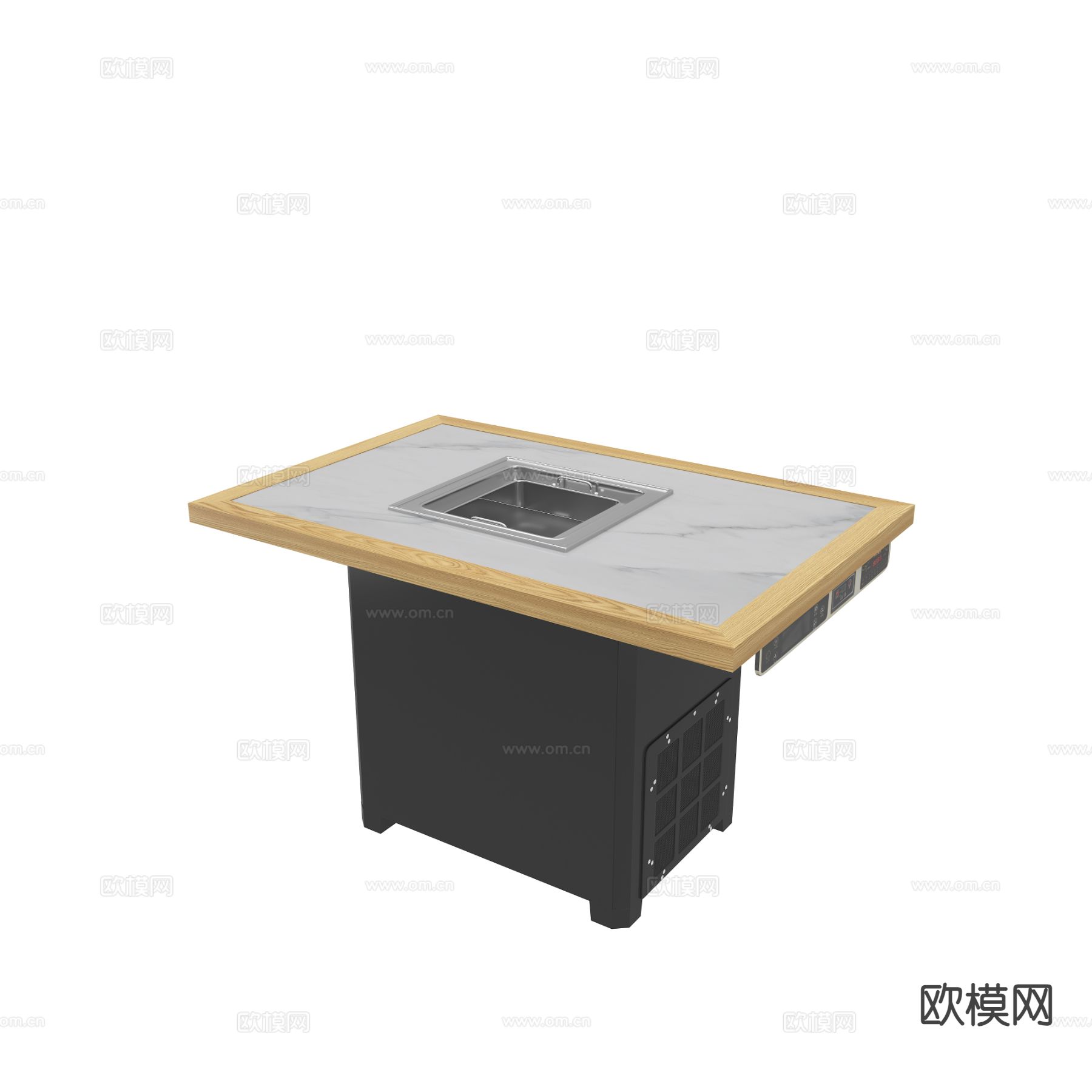 火锅桌 火锅炉子3d模型