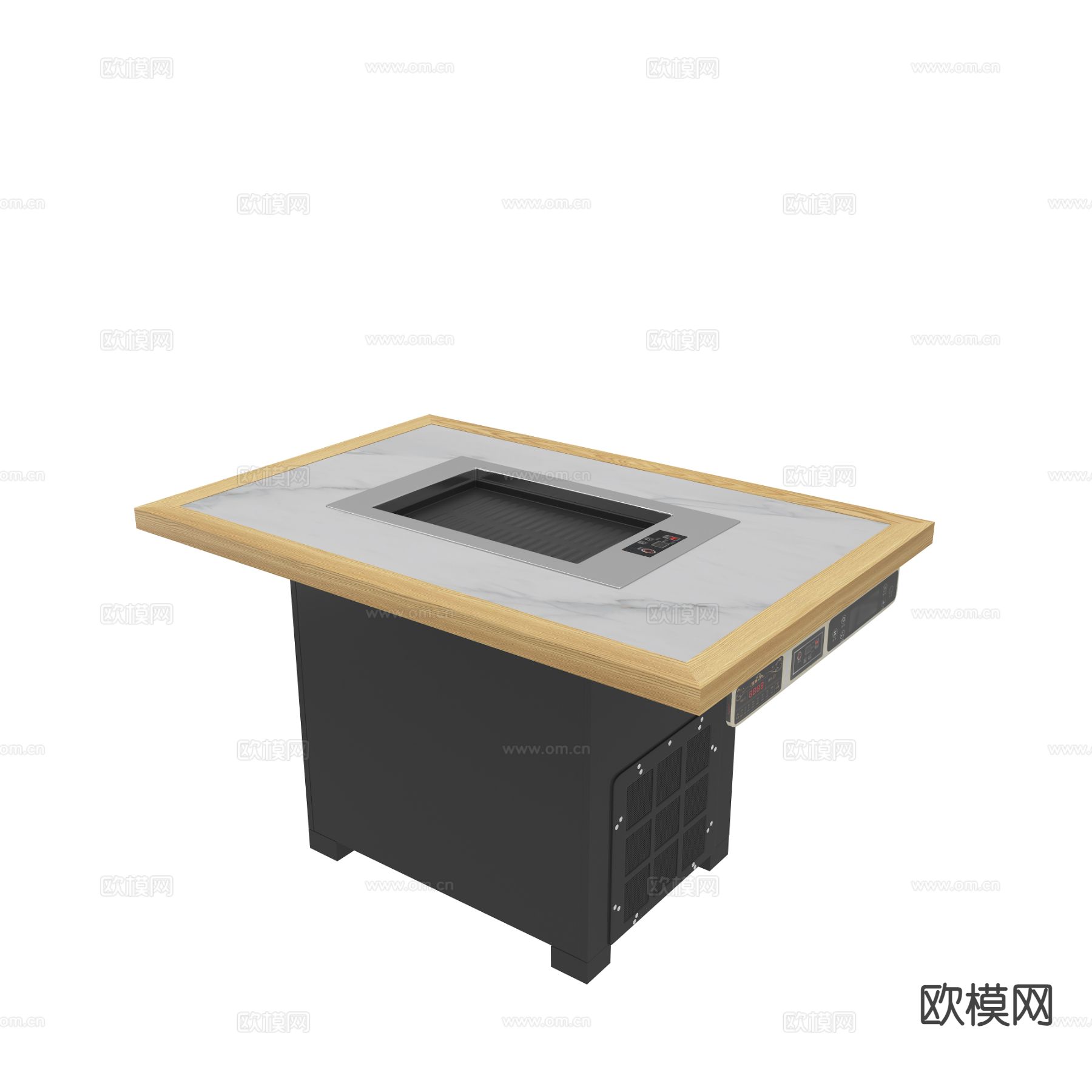 火锅桌 火锅炉子3d模型