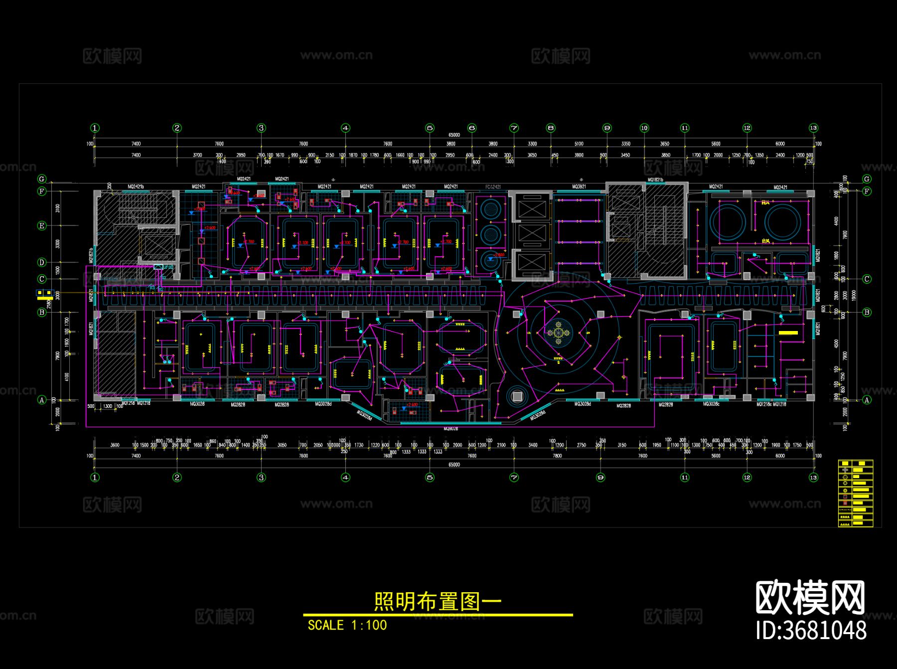 妇幼保健院-机电系统图cad施工图