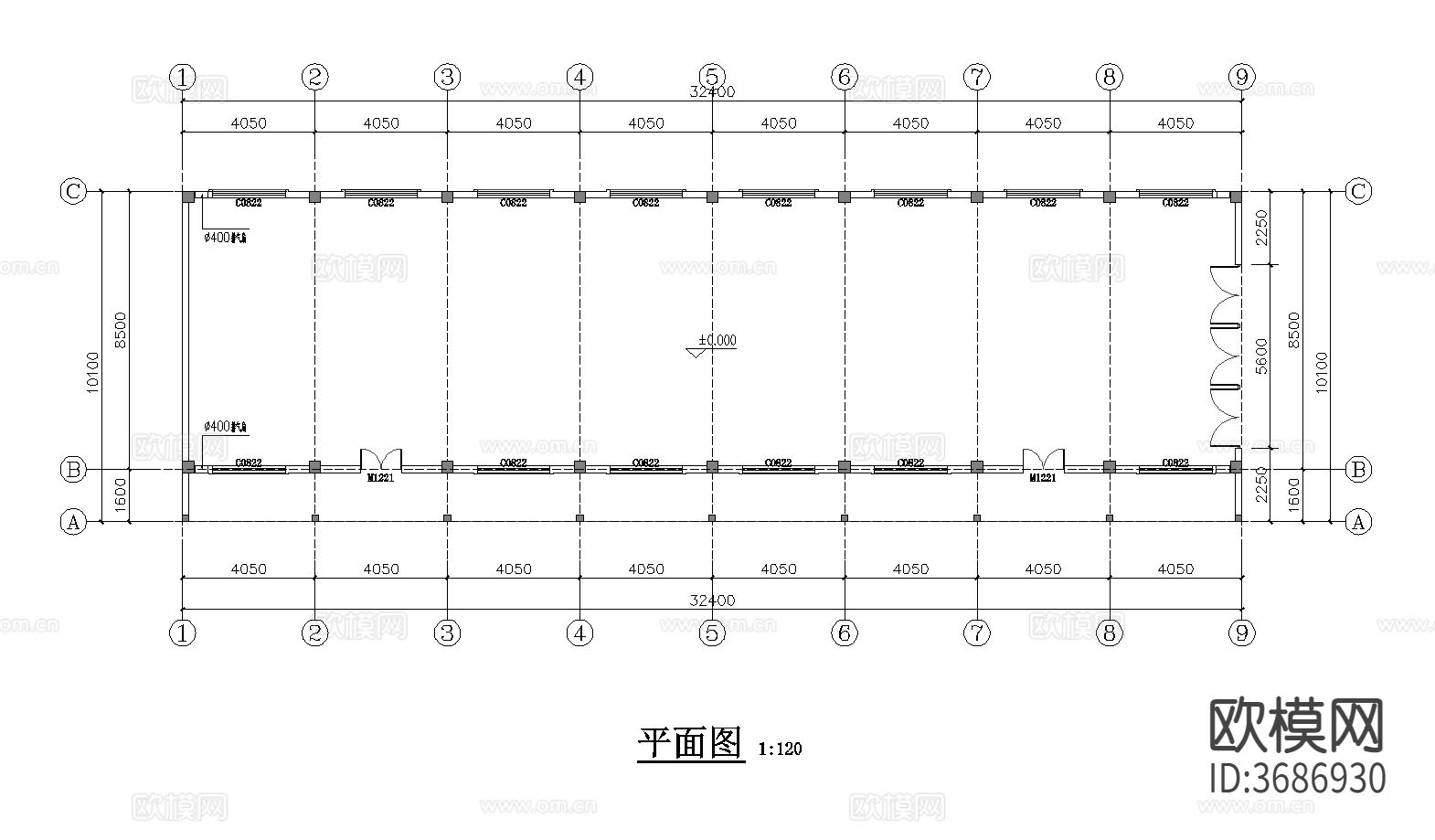 龙舟基地 中式建筑CAD施工图