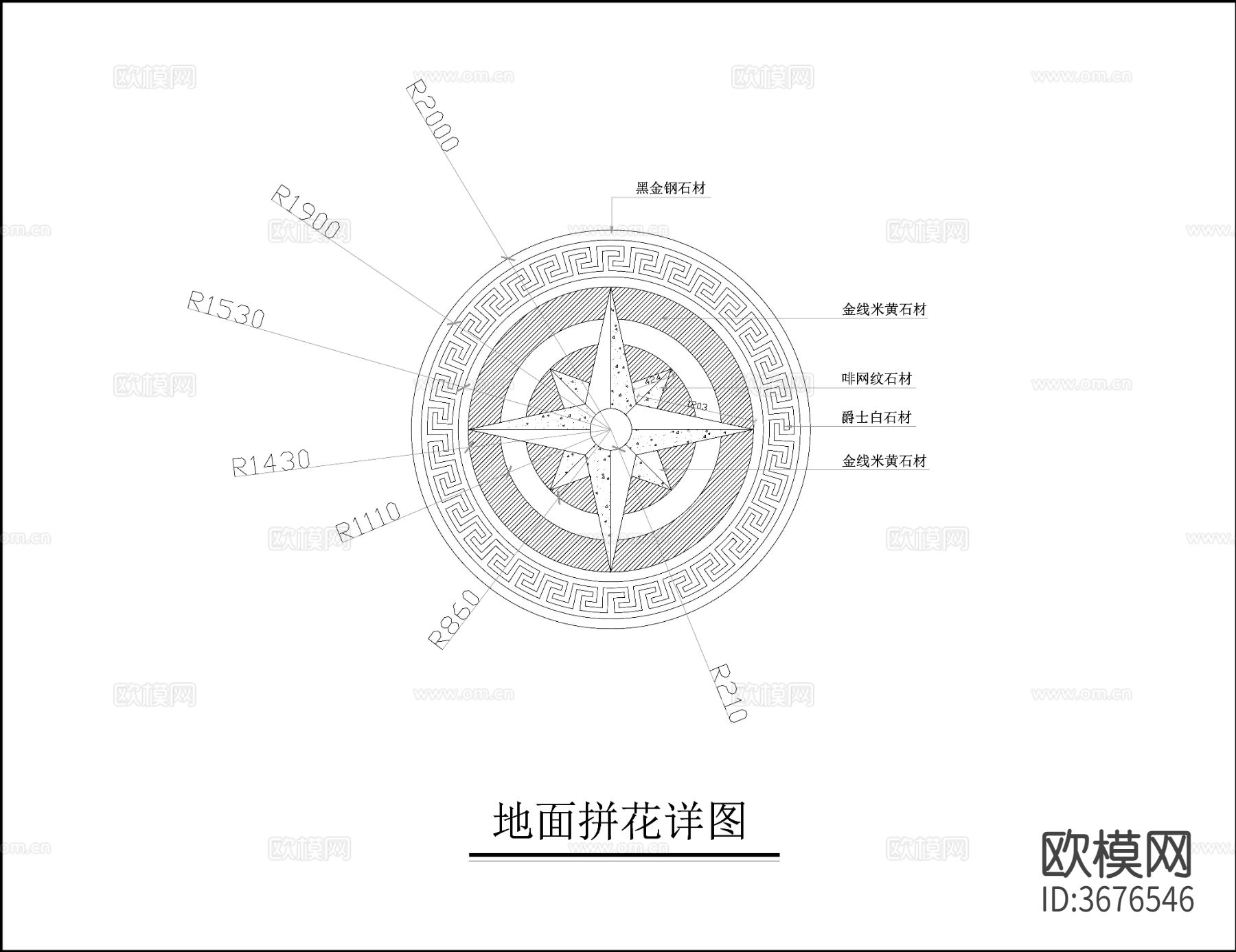 保龄球馆整体cad施工图