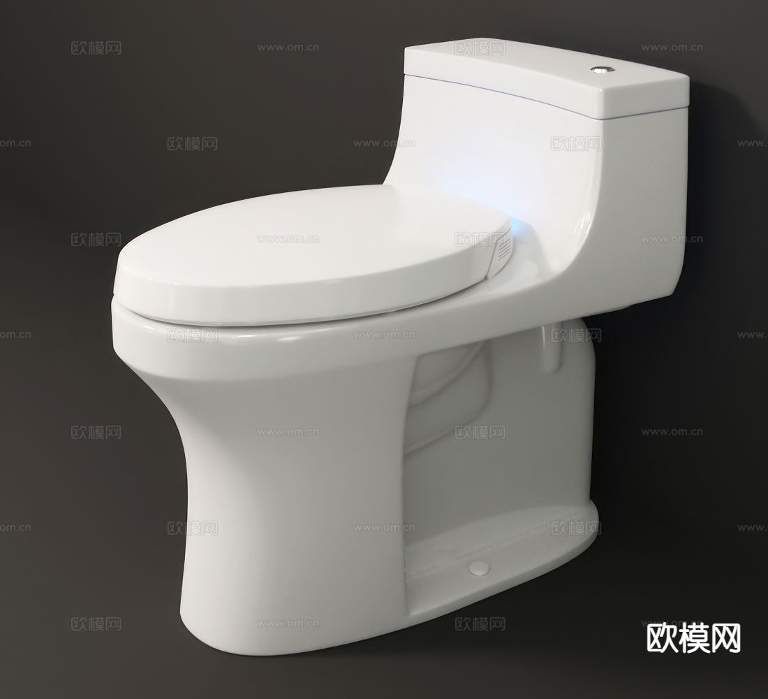 kohler 坐便器 智能马桶3d模型