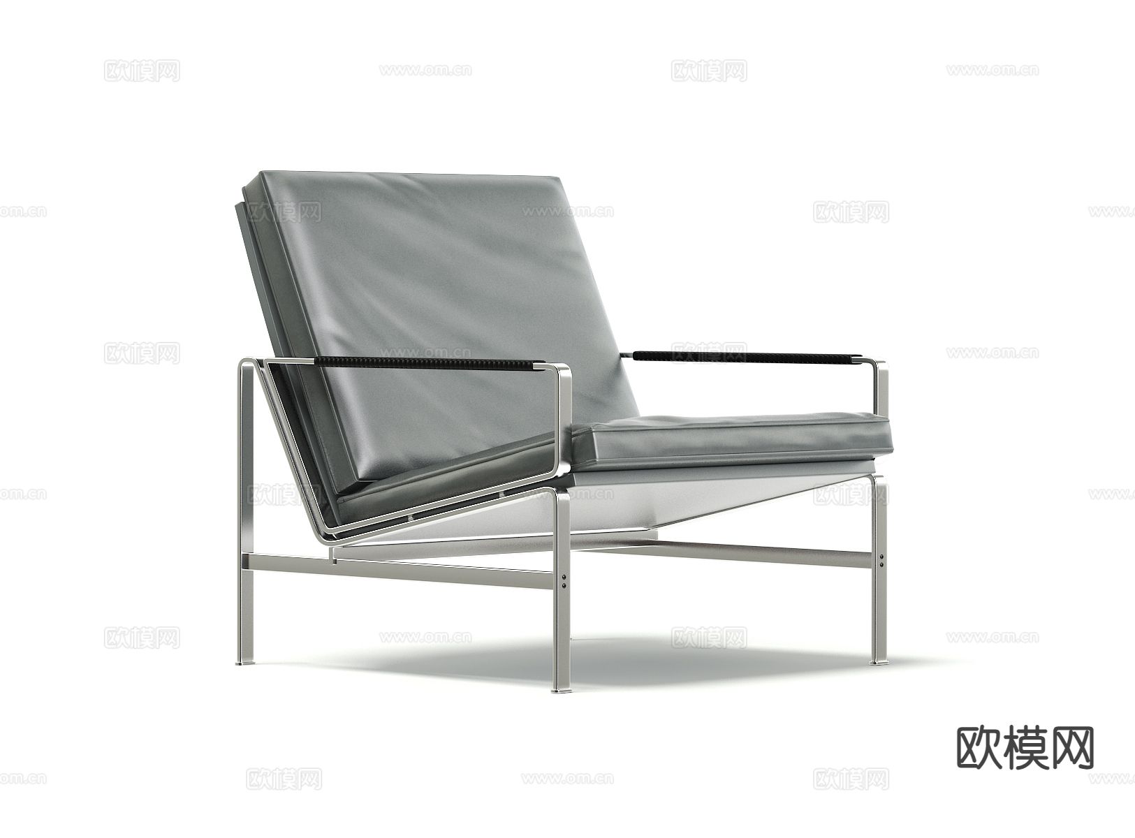 现代单人沙发3d模型下载