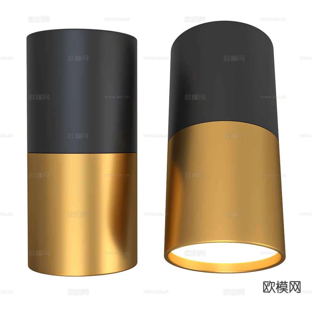 Candellux 筒灯 射灯3d模型