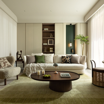 祎间空间美学 | 中古风客厅