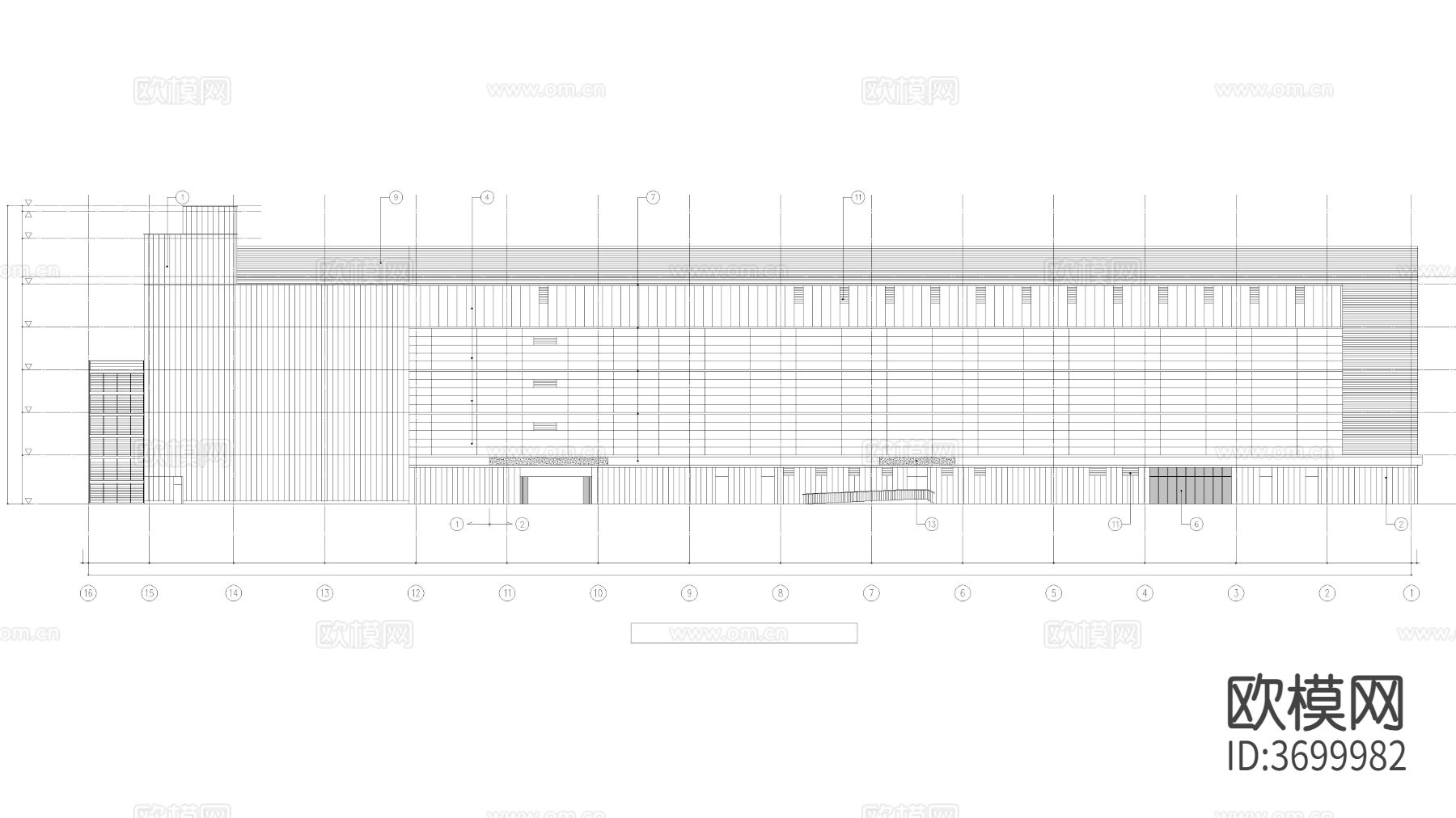 商业建筑  商业综合体cad施工图