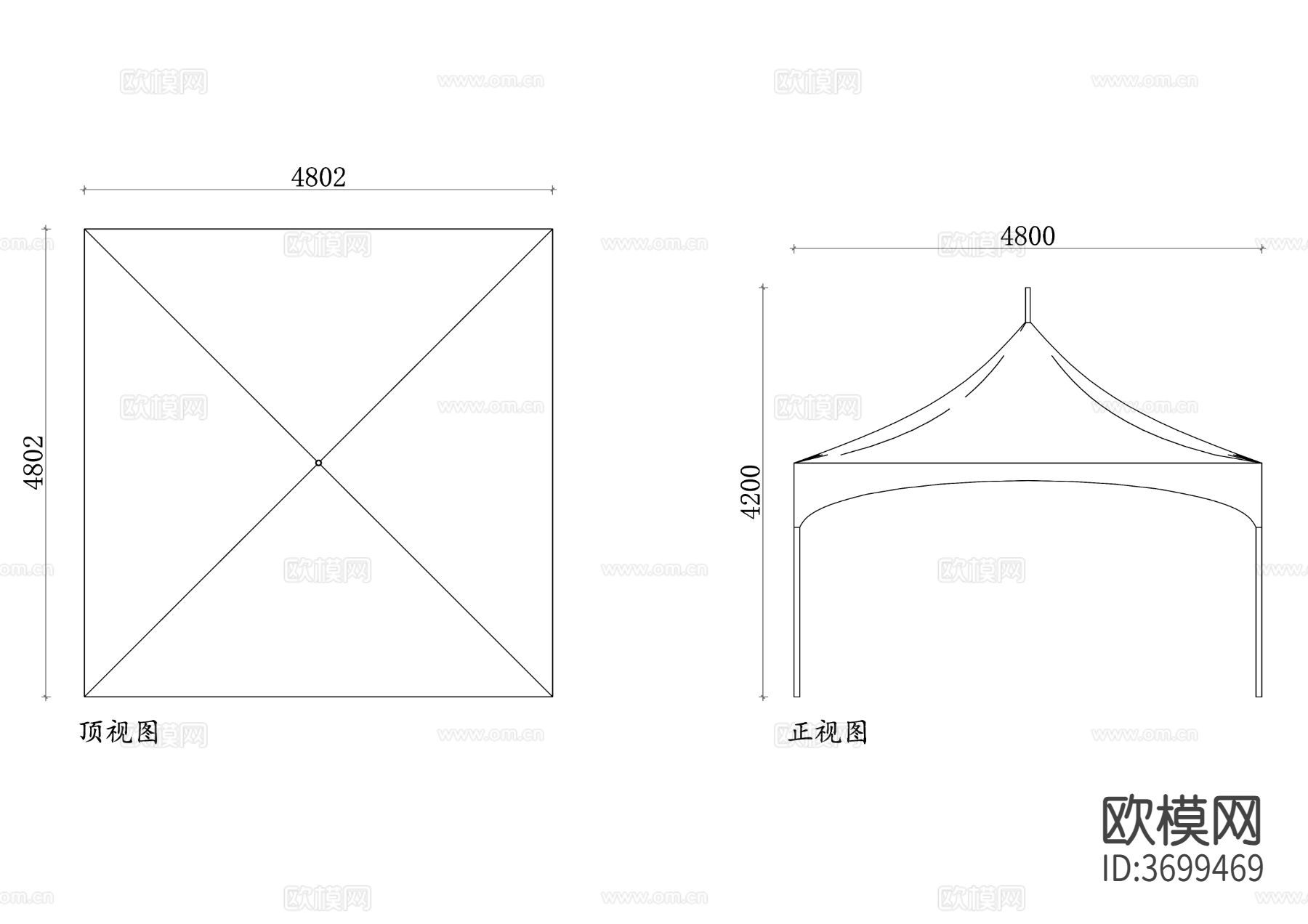 活动帐篷设计 活动帐篷结构 活动帐篷材质 活动帐篷安装 活动cad大样图